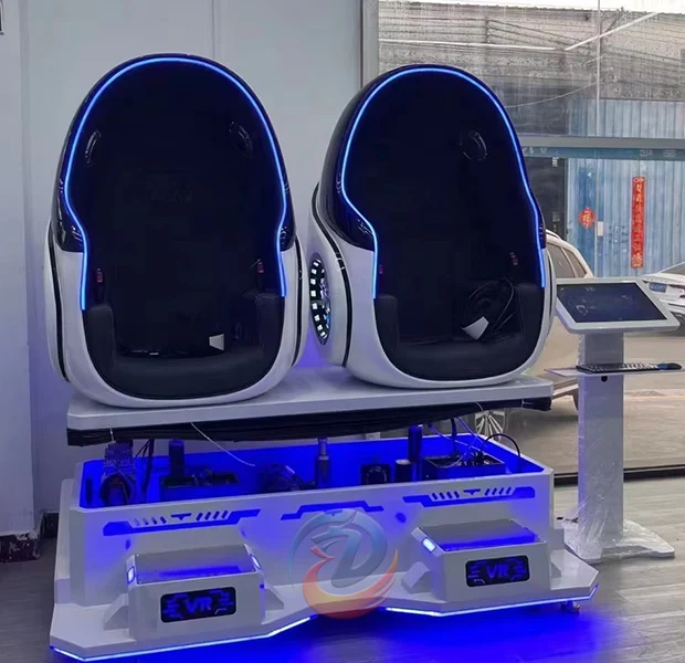 2 Seats 9D VR Cinema Egg Chair