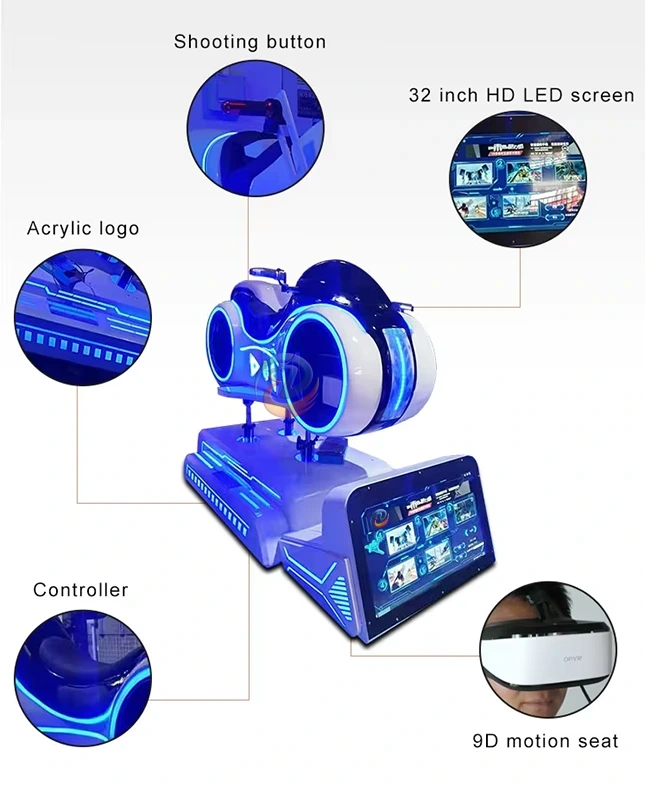 VR light wheel motorcycle