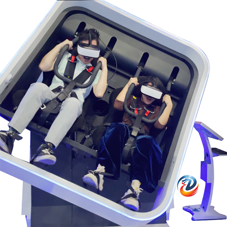 2 Seats 9D VR 360 Roller Coaster Simulator